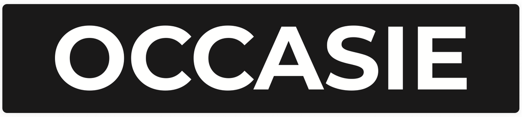 Cache-plaque "Occasie" - Black & White