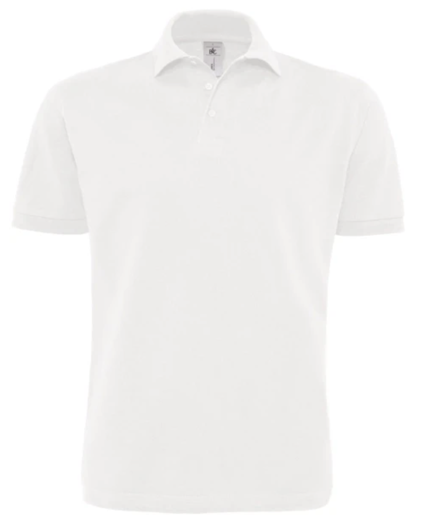 Polo en maille piquée à manches courtes
