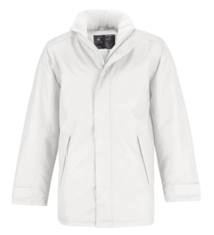 Veste imperméable homme avec doublure matelassée en polyester