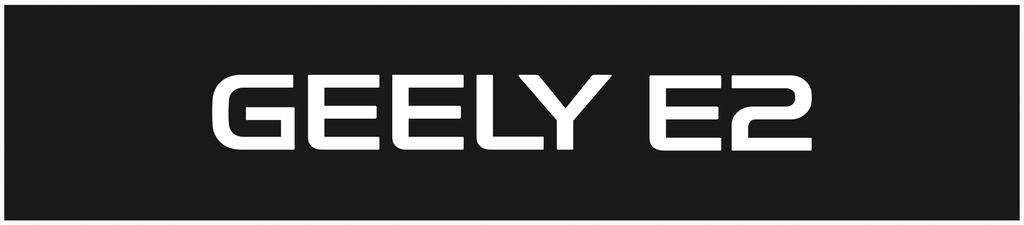 Cache-plaques en Forex 3mm "Geely E2"
