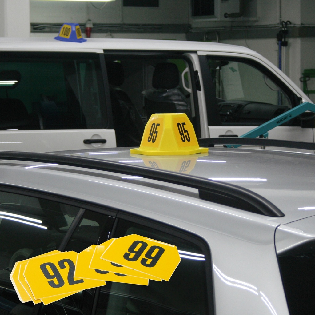 Kleefnummers voor cijferblokken x30