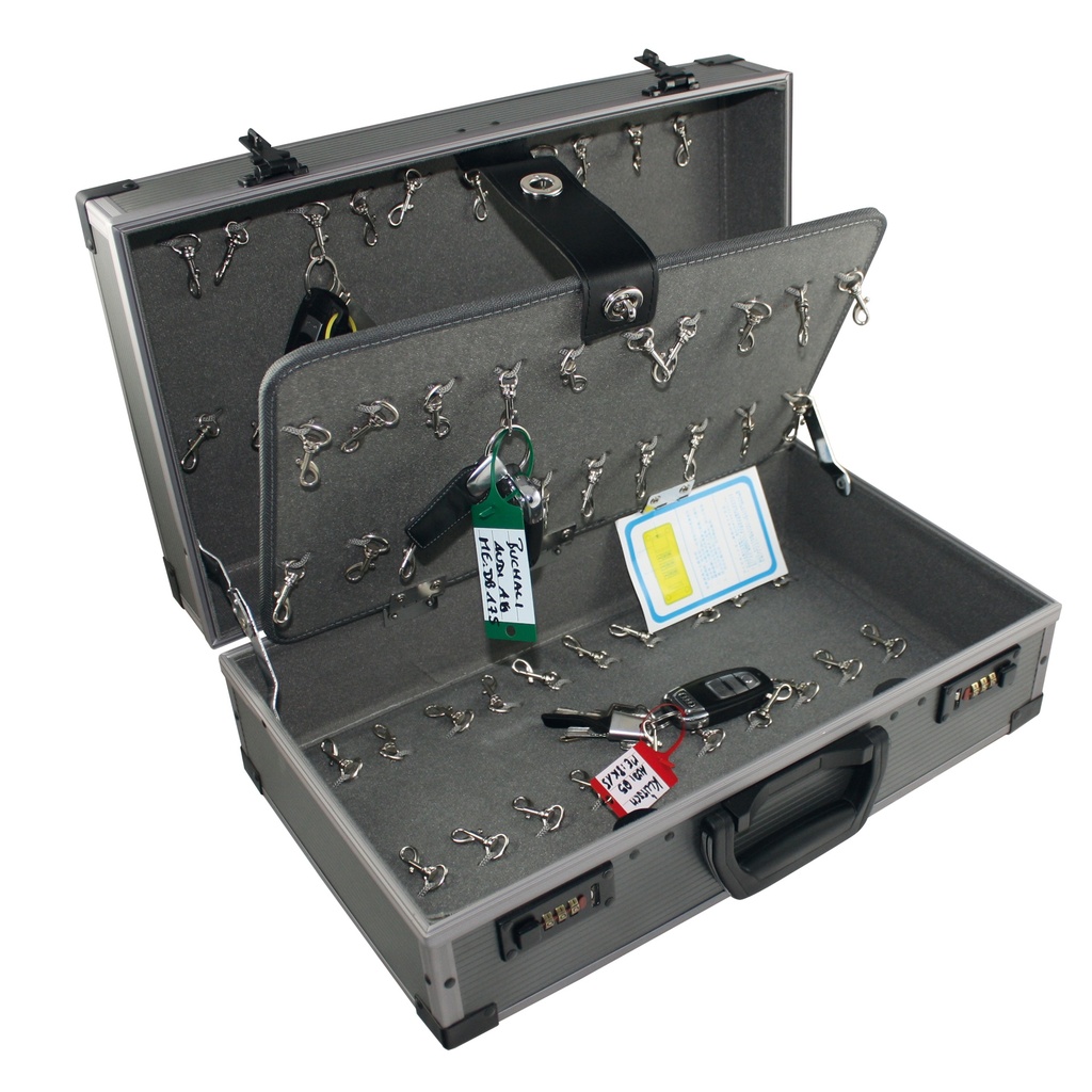 Sleutelkoffer met 80 haken