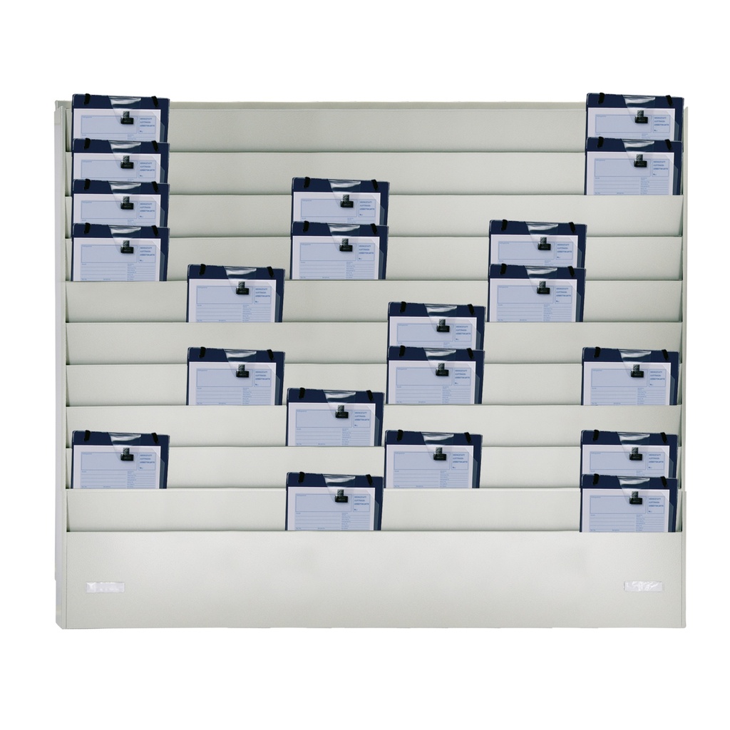 XXL planningsbord in metaal voor A4 mappen