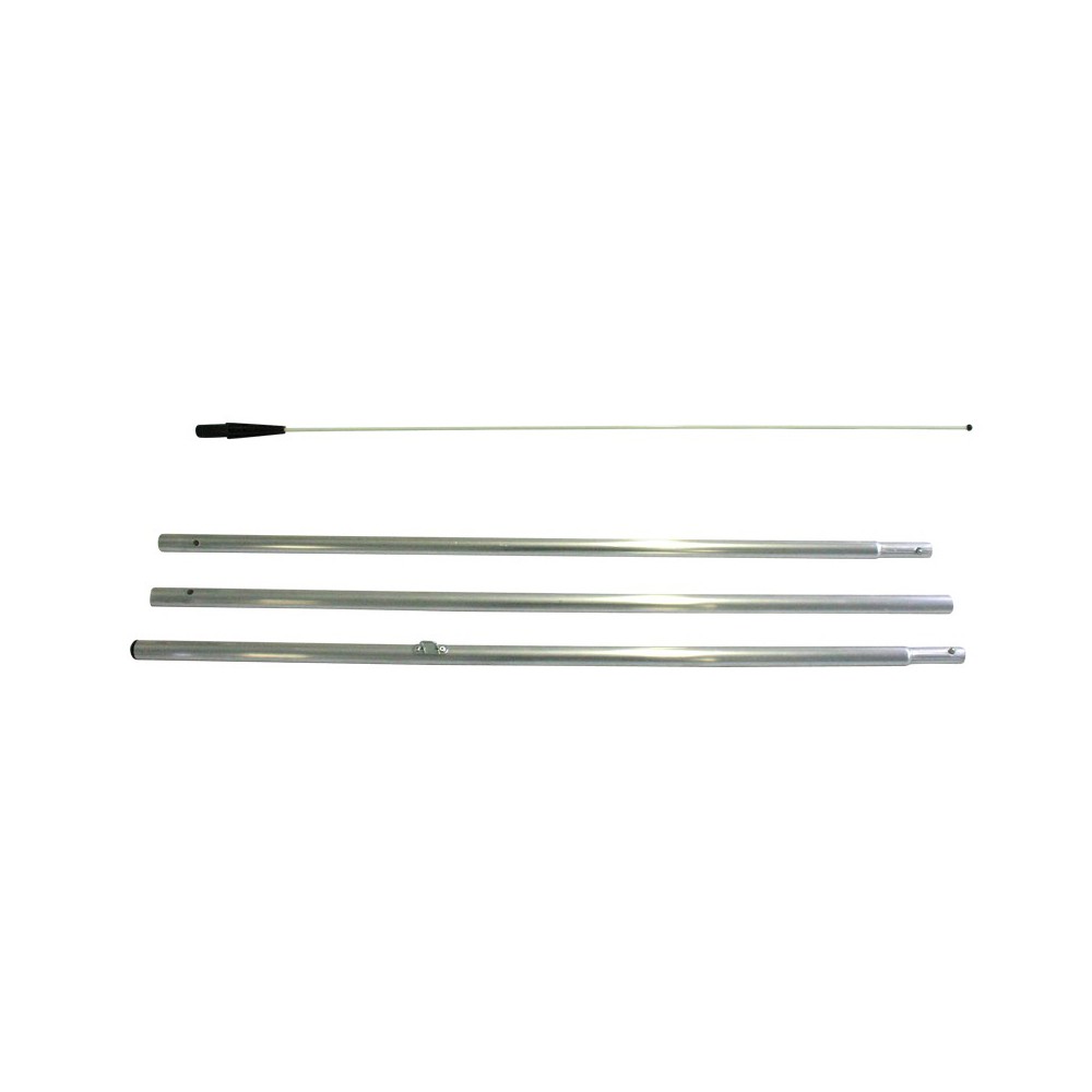 Mobiele mast voor beach flag 170 x 70 cm