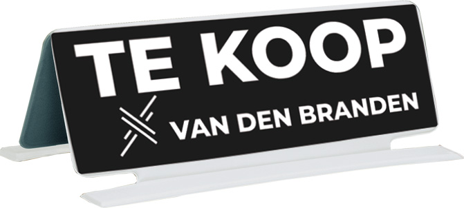 Dakbord "Car Topper" met opdruk