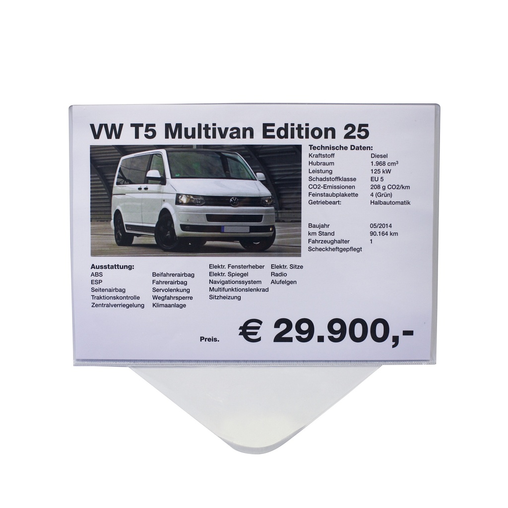 Pochettes en Polycarbonate pour vitre latérale