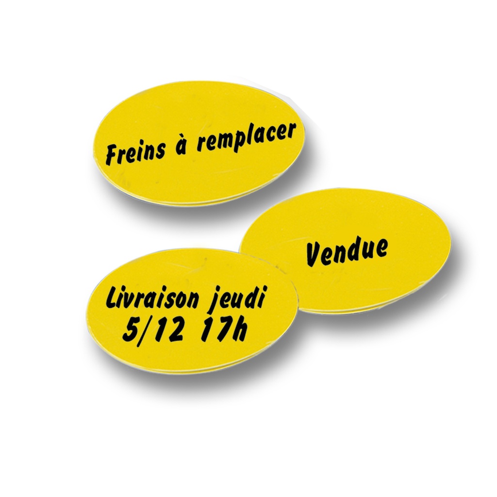 Pastille de pare-brise "Message"