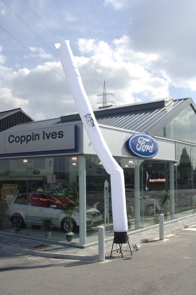 Skytube 6m (Ø 45cm) avec marquage personnalisé