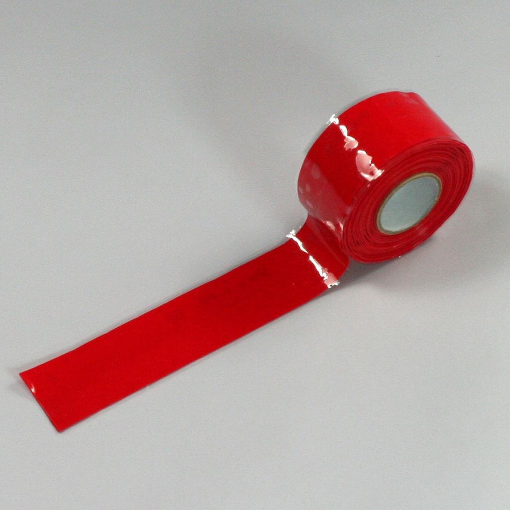 Bande isolante rouge 25 mm x 3,65 m