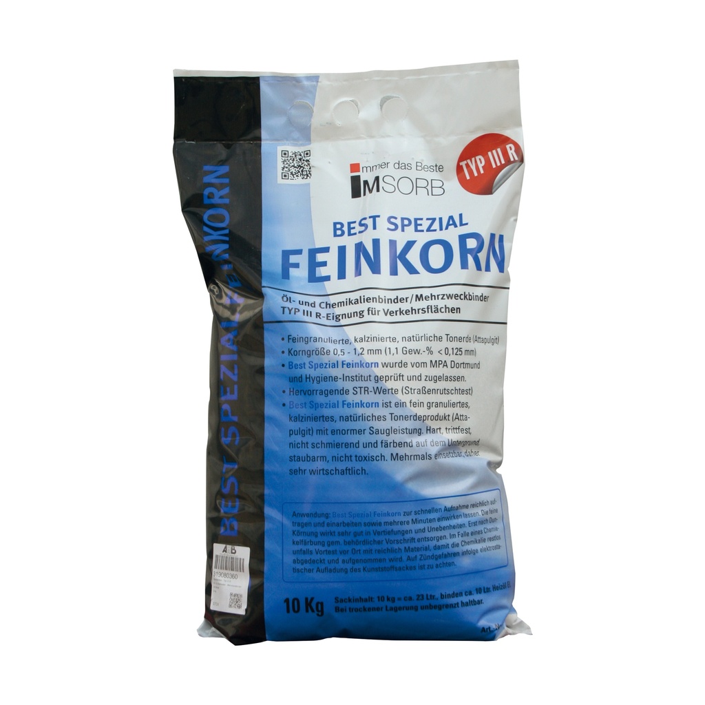 Olieabsorberend middel 9 kg