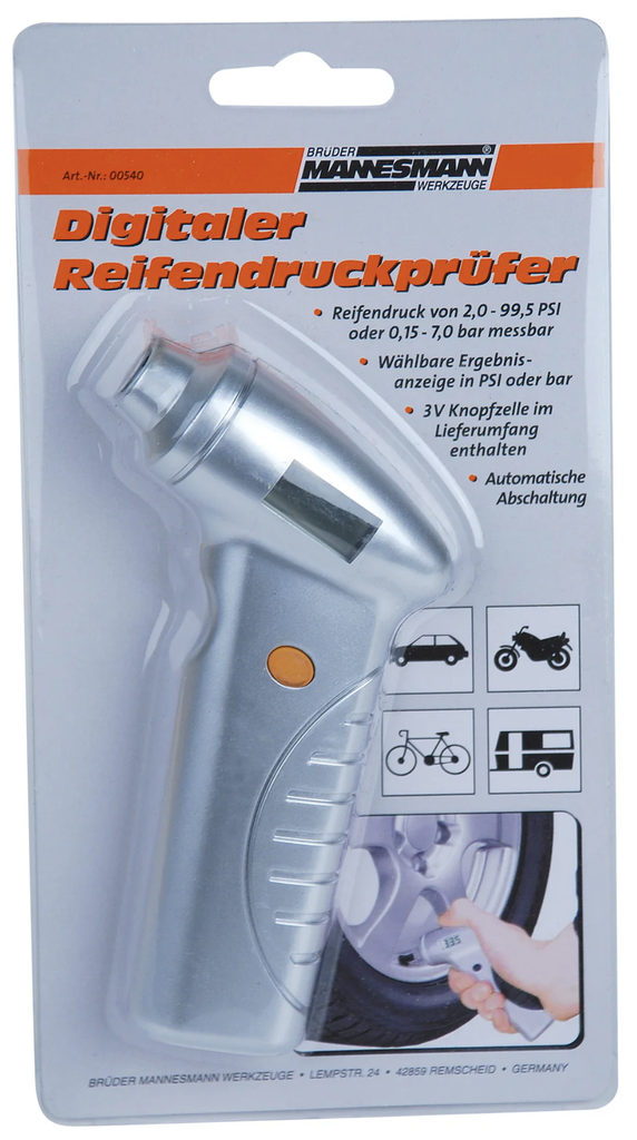 Digitale bandenspanningsmeter
