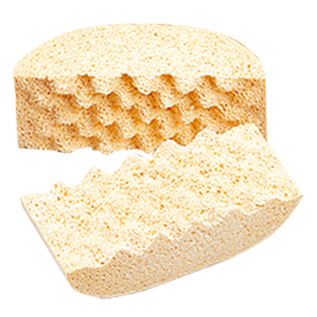 Halfronde viscosesponsjes x10