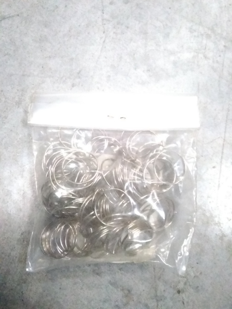 Ringen in metaal Ø 20mm x 100