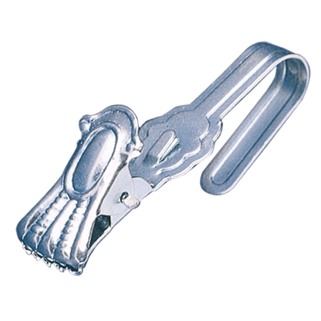 Roestvrij stalen klem met haak