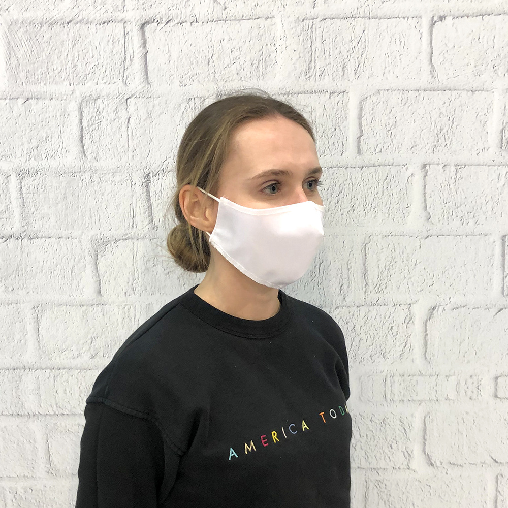 Masque en tissu neutre