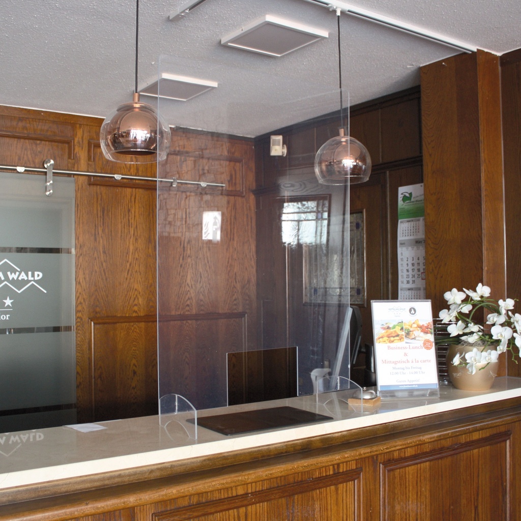 Hygiaphone - Vitre de protection mobile