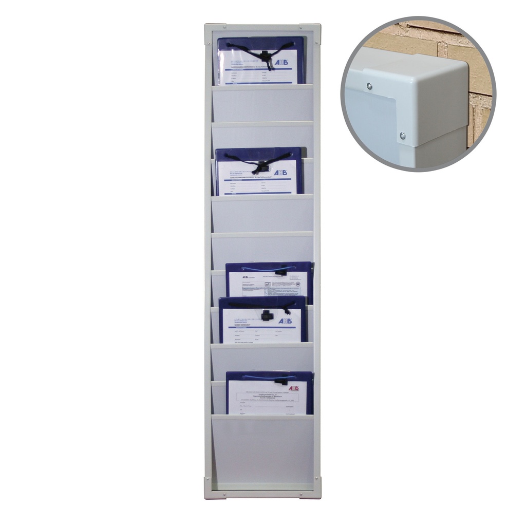 Planning en Polypropylène pour pochettes A4