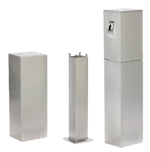 Sokkel voor Kluis voor ontvangst van sleutels 24/7