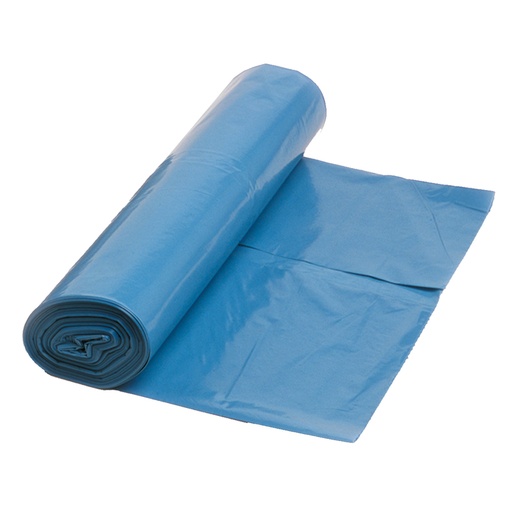 [314001030] Sac poubelles bleus, rouleau de 25 pièces