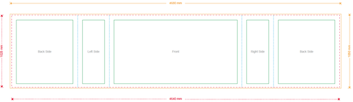 Toile pour comptoir 200 x 100 cm