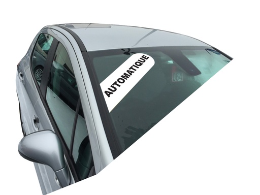 Statische stickers om op de voorruit te plaatsen - FR