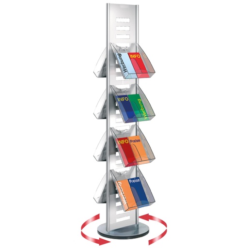 [239351571] Colonne rotative pour distributeurs de brochures