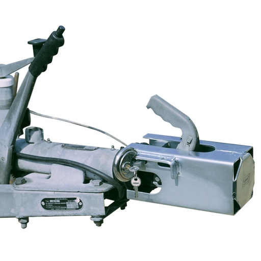 [440000200] Antivol tête d'attelage pour remorque avec timon