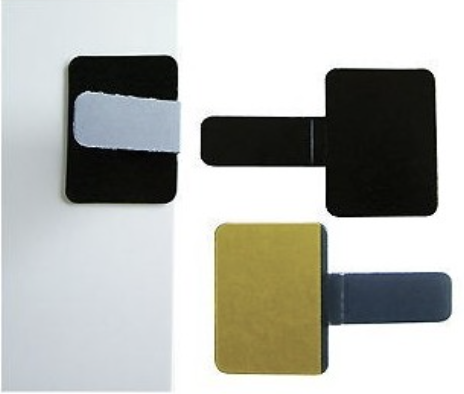 [000005GA] Crochet en PVC pour cache-plaque x2