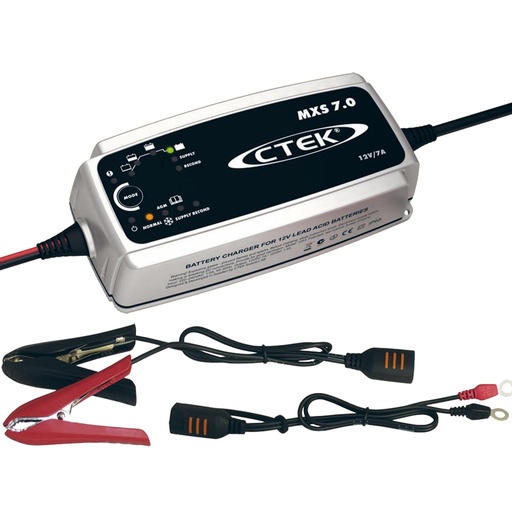 [324010461] Chargeur et testeur CTEK | pour batterie automobile | 12 V, 7 A