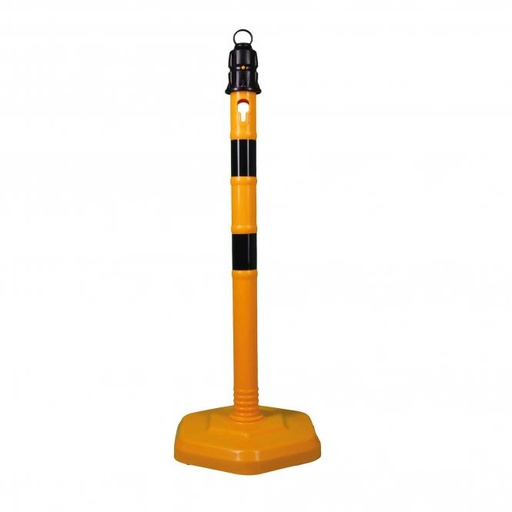 [444030040] Poteau de séparation  - Jaune et noir