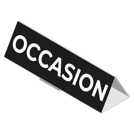[754000041] Coro dakbord - Occasion Black