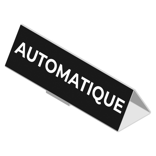 [754000043] Panneau de toit "Coro" - Automatique noir et blanc