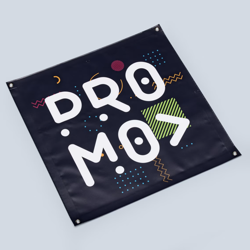 510 g/m² PVC spandoek met opdruk