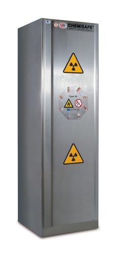 Coffre de sécurité pour les produits radioactifs - 90 minutes