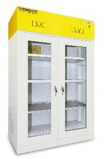 Armoires de stockage de cytostatiques avec portes en verre