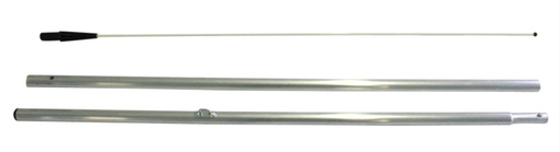 Mobiele mast voor beach flag 230 x 70 cm