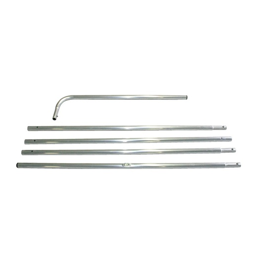 Mobiele mast voor beach flag 370 x 85 cm