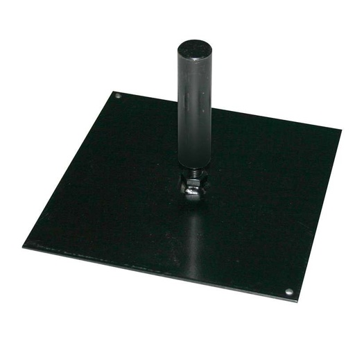 Platine en acier - 20 x 20 cm - 1,8 kg