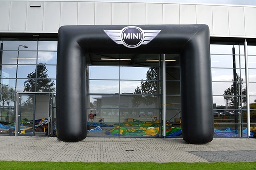 Arche publicitaire gonflable en polyester avec marquage personnalisé