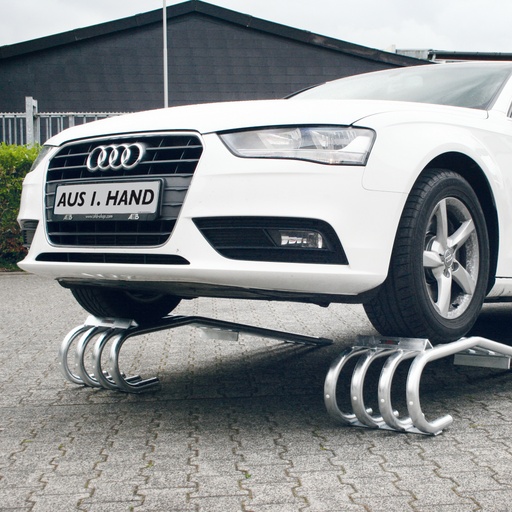 [510130050] Rampes de présentation en acier galvanisé à chaud x2