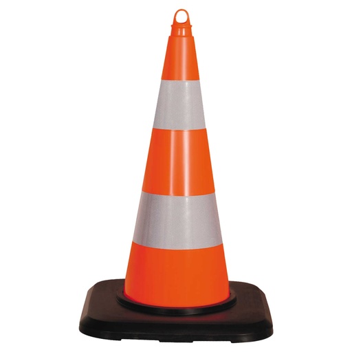 [334201010] Verkeerskegel Met versterkte voet 75cm