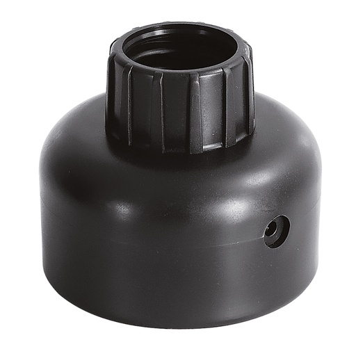 [334100990] Adaptateur pour poteau "Elasto" - Noir