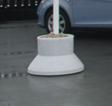  Verzwaarde voet voor Cigogna presentatietent