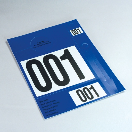 Coffret de cartes 3 en 1 "ID Cards" x300