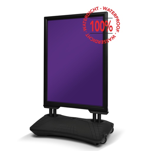 Stop-trottoir "Düsseldorf" - Zwart