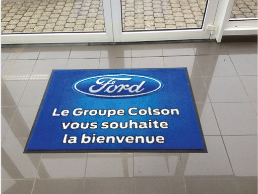 Tapis publicitaire