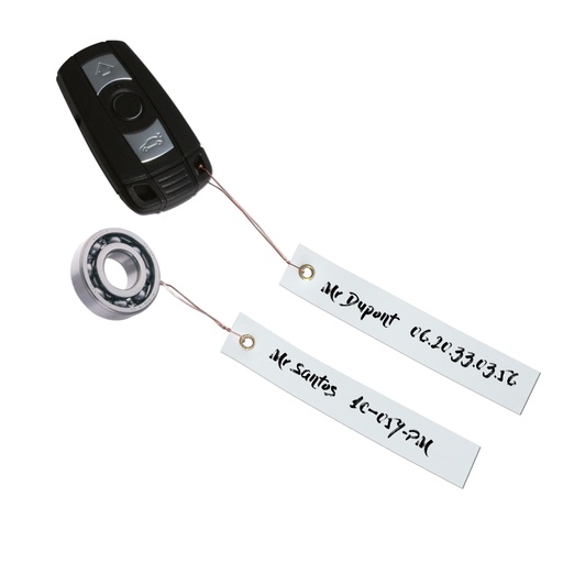 [434080100] Niro sleutellabels x250