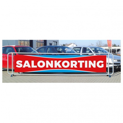[130130030B] Spandoek voor kader Banner track 400 x 100 cm