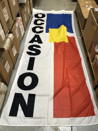 [125230170] Vlag Occasion 300 x 120cm