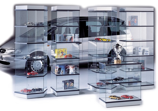 Vitrine - 2 planken
